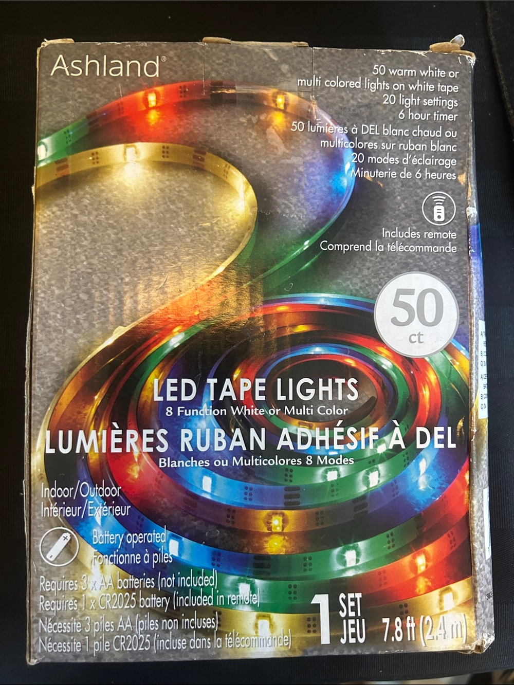 Ashland LED Tape Lights - Red, Green, Blue, Yellow, Orange, Purple